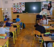 Warsztaty Kamishibai w szkołach w Bereście i Polanach