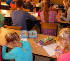 Warsztaty Kamishibai w szkołach w Bereście i Polanach