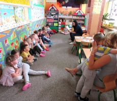 Z książką do przedszkola