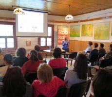 Z czytelnikami na festiwal do Rabki