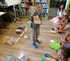 Lekcja biblioteczna na Czarnym Potoku