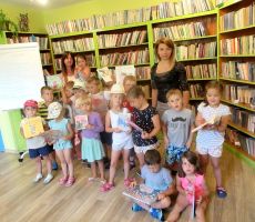 Lekcja biblioteczna na Czarnym Potoku