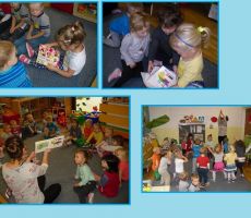 Wielkie czytanie w Przedszkolu „Piątka”