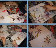 Śnieżynki w filii nr 3