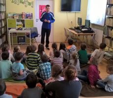 GEOLOG GÓRNICZY I SPORTOWIEC W BIBLIOTECE W TYLICZU