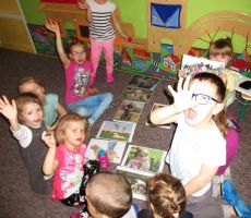 Z książką do przedszkola