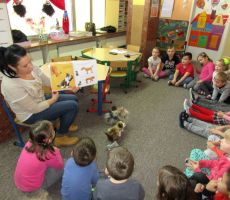 Z książką do przedszkola