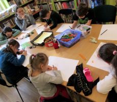 Drugi tydzień KOLOROWYCH FERII w bibliotece na Czarnym Potoku