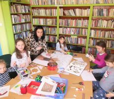 Drugi tydzień KOLOROWYCH FERII w bibliotece na Czarnym Potoku