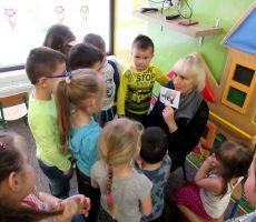 Z książką do przedszkola