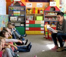 Z książką do przedszkola