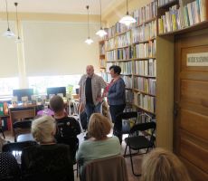 Sławomir Koper gościem biblioteki