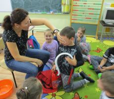 ZAJĘCIA W SZKOLE PODSTAWOWEJ W MUSZYNCE