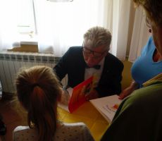 Wesoły Ryjek - spotkanie autorskie w Bereście