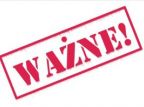 Ważny komunikat!