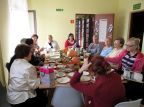 Spotkanie seniorek w tylickiej bibliotece