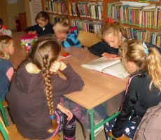 Bajkowe popołudnie w bibliotece w Bereście