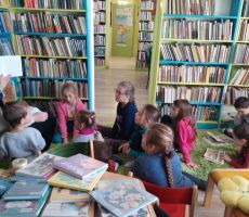 Zajęcia feryjne w filii na Czarnym Potoku