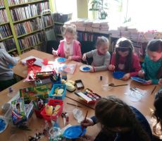 Zajęcia feryjne w filii na Czarnym Potoku