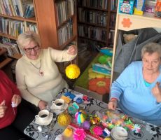 WARSZTATY Z SZYDEŁKOWANIA W FILII NA ŹRÓDLANEJ