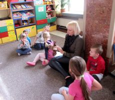 Z książką do przedszkola