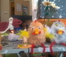 WARSZTATY WIELKANOCNE W BIBLIOTECE NA ŹRÓDLANEJ