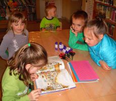 Bajkowe popołudnie w bibliotece w Bereście