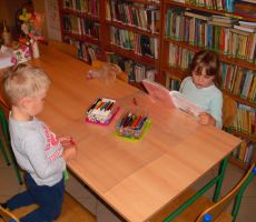 Bajkowe popołudnie w bibliotece w Bereście