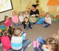 Z książką do przedszkola