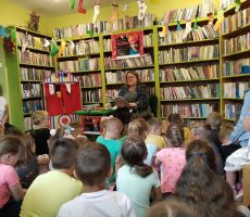 Spotkanie z Justyną Bednarek w filii na Czarnym Potoku