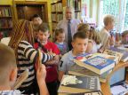 Młodzież z Ukrainy gościła w bibliotece