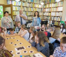Młodzież z Ukrainy gościła w bibliotece