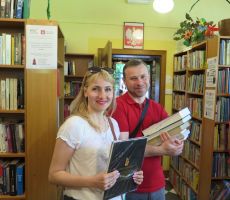 Młodzież z Ukrainy gościła w bibliotece