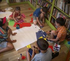 Wakacje z biblioteką w filii na Czarnym Potoku