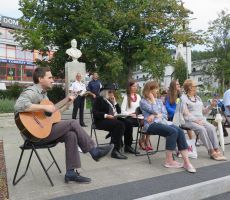 Narodowe Czytanie przy pomniku dr Józefa Dietla