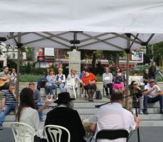 Narodowe Czytanie przy pomniku dr Józefa Dietla