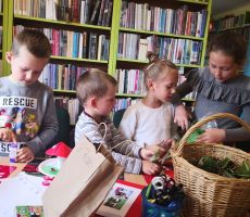 Jesienna Sobota z Wyobraźnią w filii na Czarnym Potoku