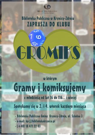 Plakat wydarzenia - GromiKS plakat Plakat wydarzenia - GromiKS plakat