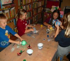 Czar bombki z bałwankiem