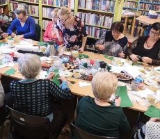 Choinkowe spotkanie Jaworzynek w filii na Czarnym Potoku