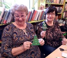 Choinkowe spotkanie Jaworzynek w filii na Czarnym Potoku