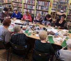 Choinkowe spotkanie Jaworzynek w filii na Czarnym Potoku