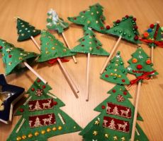 Choinkowe spotkanie Jaworzynek w filii na Czarnym Potoku