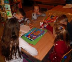 Bajkowe popołudnie w bibliotece w Bereście