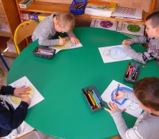 Spotkanie DKK w przedszkolu w Bereście