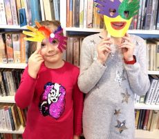 Karnawałowa środa w filii na Czarnym Potoku