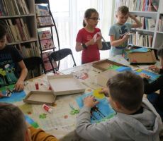 DZIEŃ ZEBRY W TYLICKIEJ BIBLIOTECE