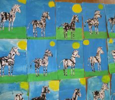 DZIEŃ ZEBRY W TYLICKIEJ BIBLIOTECE