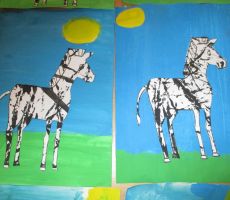 DZIEŃ ZEBRY W TYLICKIEJ BIBLIOTECE