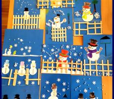 Bałwankowy poniedziałek w filii na Czarnym Potoku